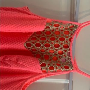 Pink dress
